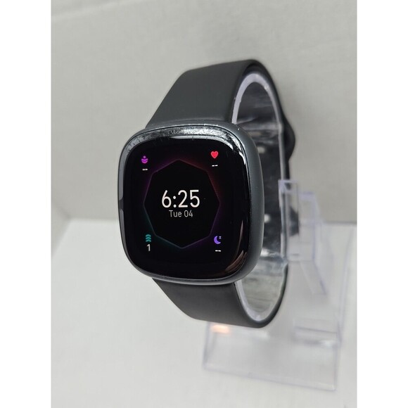 Fitbit Sense 2 FB521 Smartwatch Tested Works Heart Rate SpO2 Sleep - No Charger - Picture 3 of 11